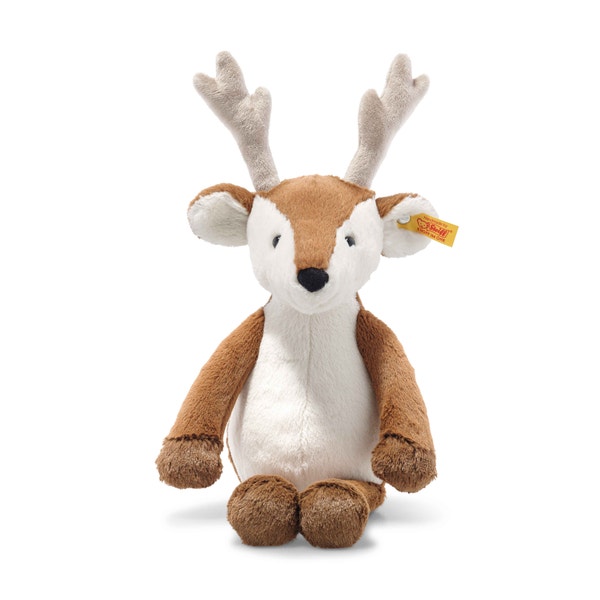 Soft Cuddly Friends Nino Hirsch, 30 cm, braun