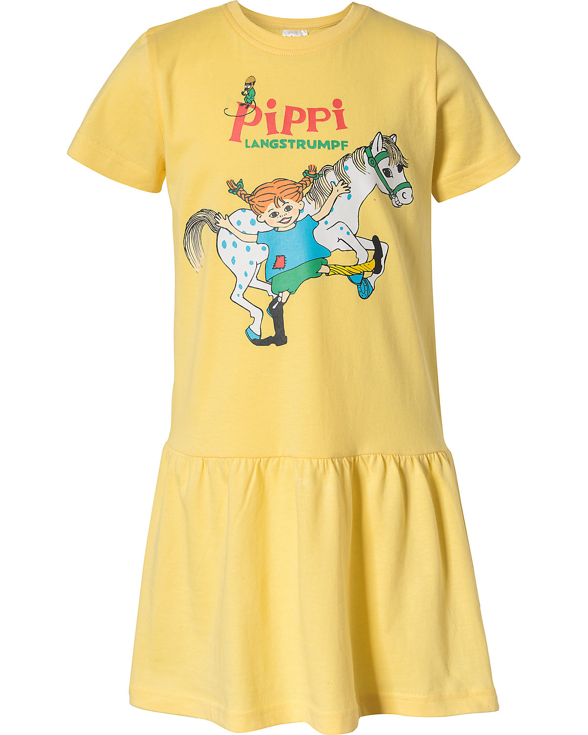 Pippi Langstrumpf Kinder Jerseykleid