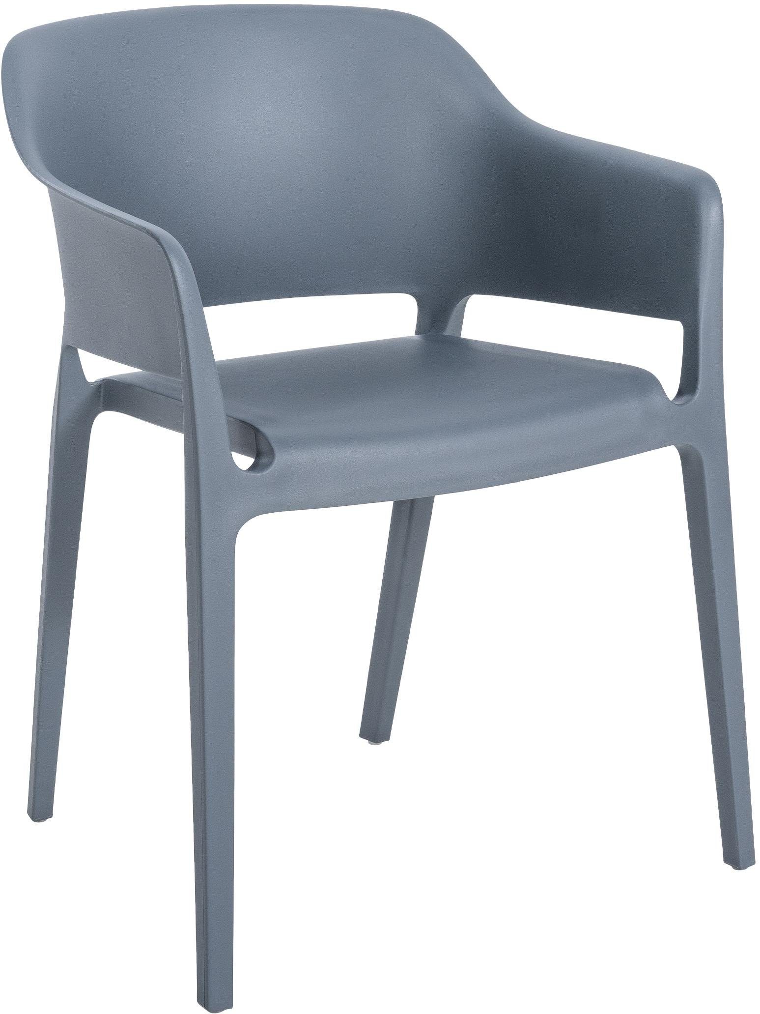 CLP Stapelstuhl 2er Set Stapelstühle Puebla (2er Set), wetterbeständig