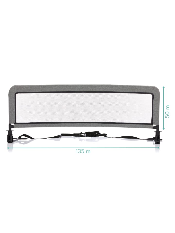 Kinderhaus Blaubär Fillikid TOP Bettgitter für Boxspringbetten in Dunkelgrau Melange günstig kaufen 135 x 50 cm