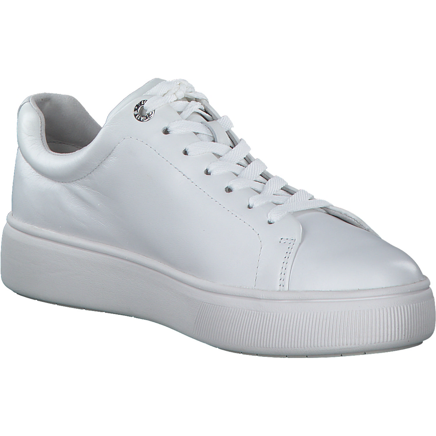 Tamaris 23736-42, Schnürschuhe, Damen, Weiß