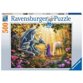 Ravensburger Puzzle: Drachenflüsterer (500 Teile)