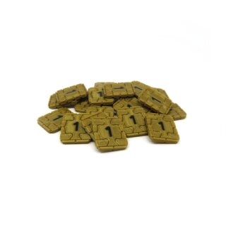 Credit Tokens for Underwater Cities - 35 pieces