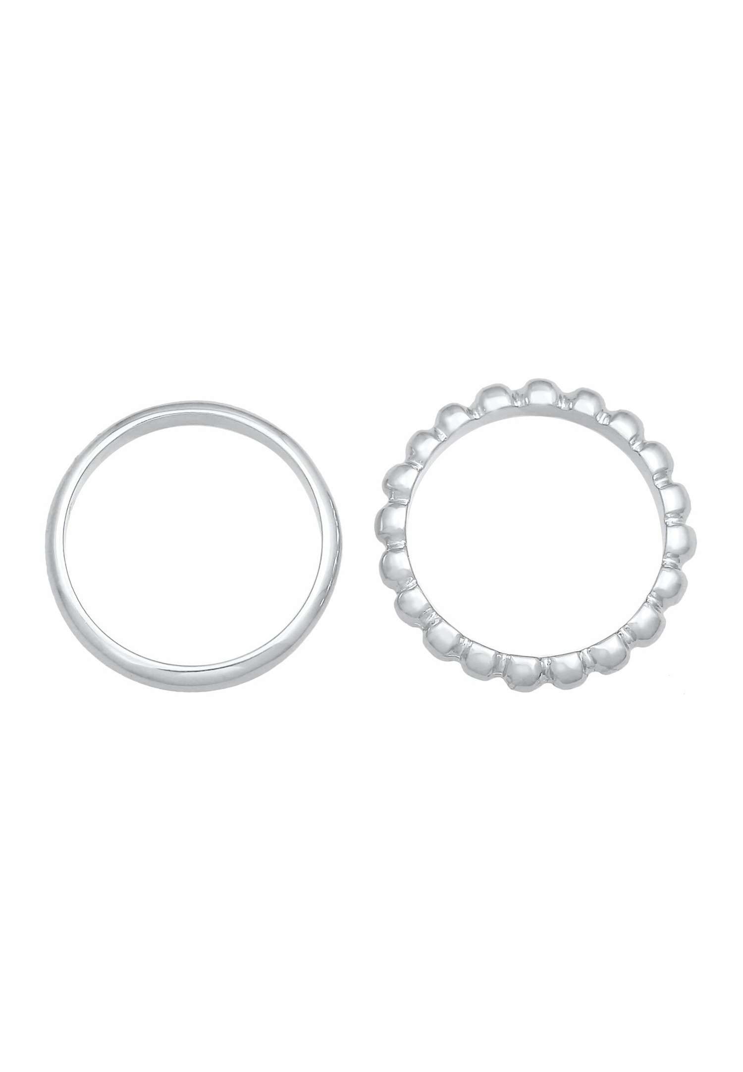 Elli Duo Basic Ball Trend Basic női gyűrű 925-ös sterling ezüstből