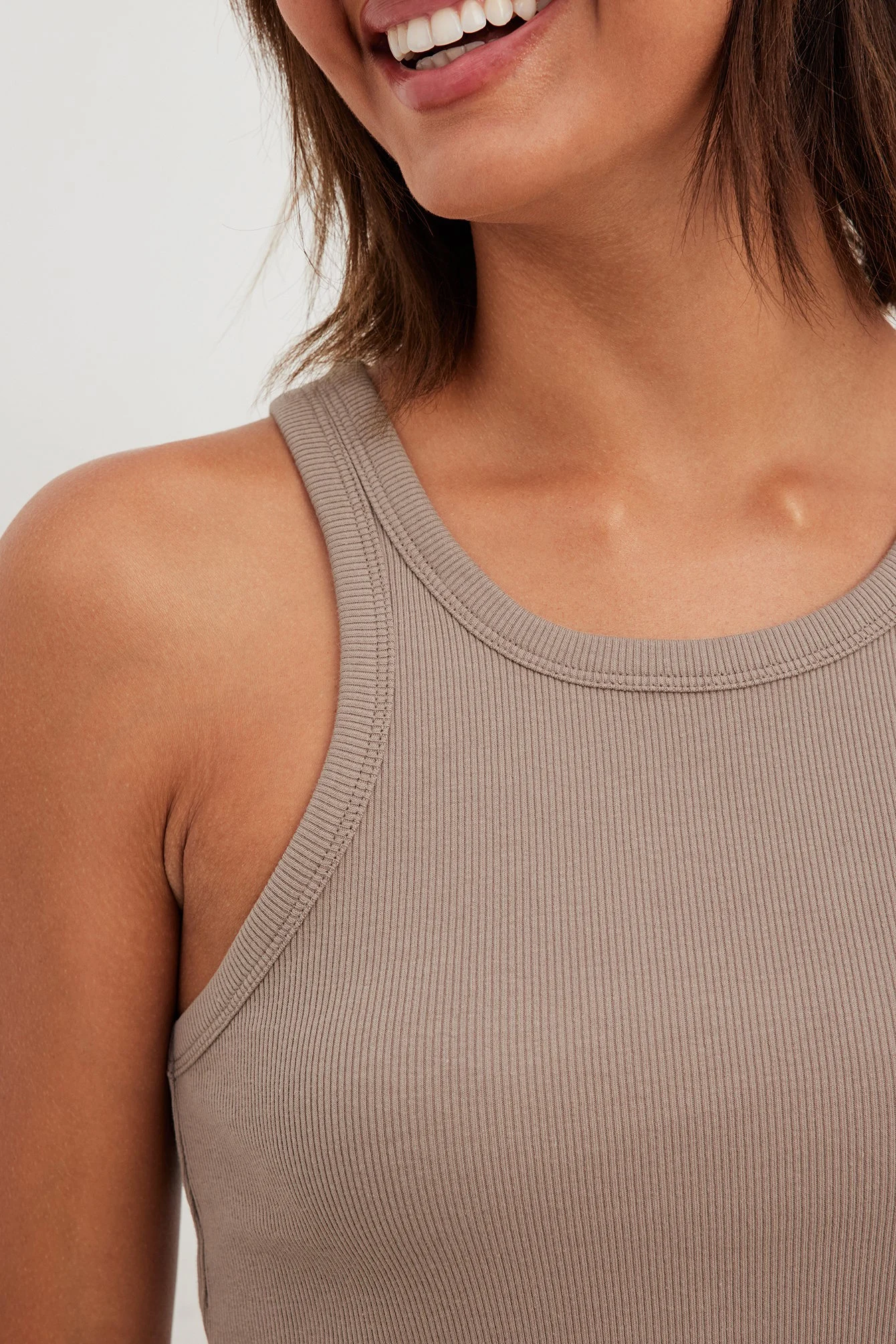 Geripptes Tank-Top