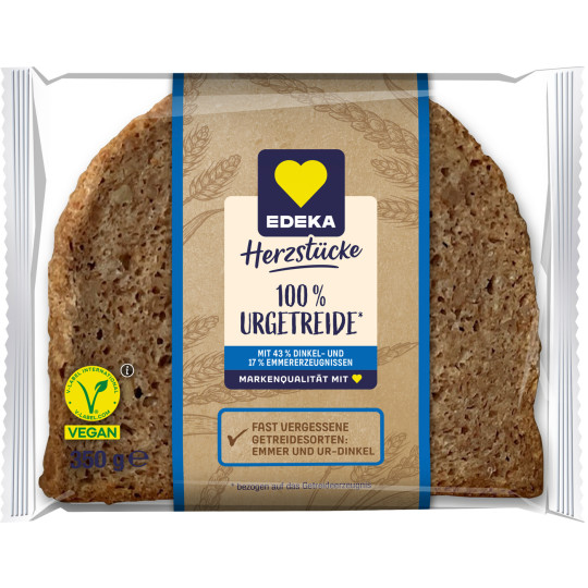 EDEKA Herzstücke Urgetreide Brot 350G