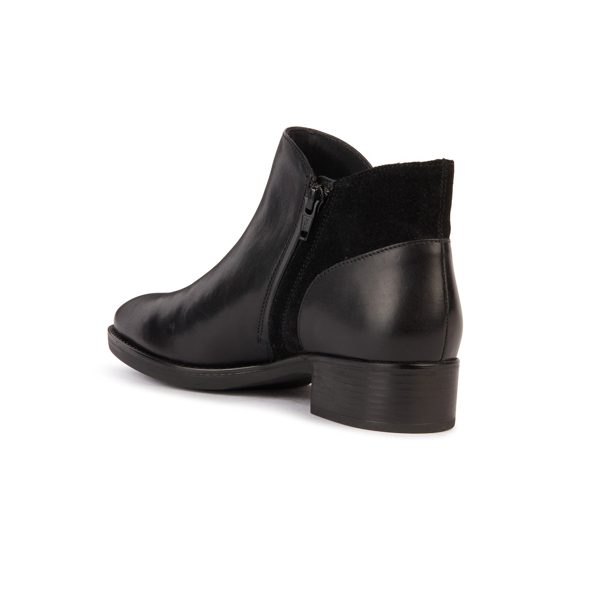 Boots Felicity dessus cuir