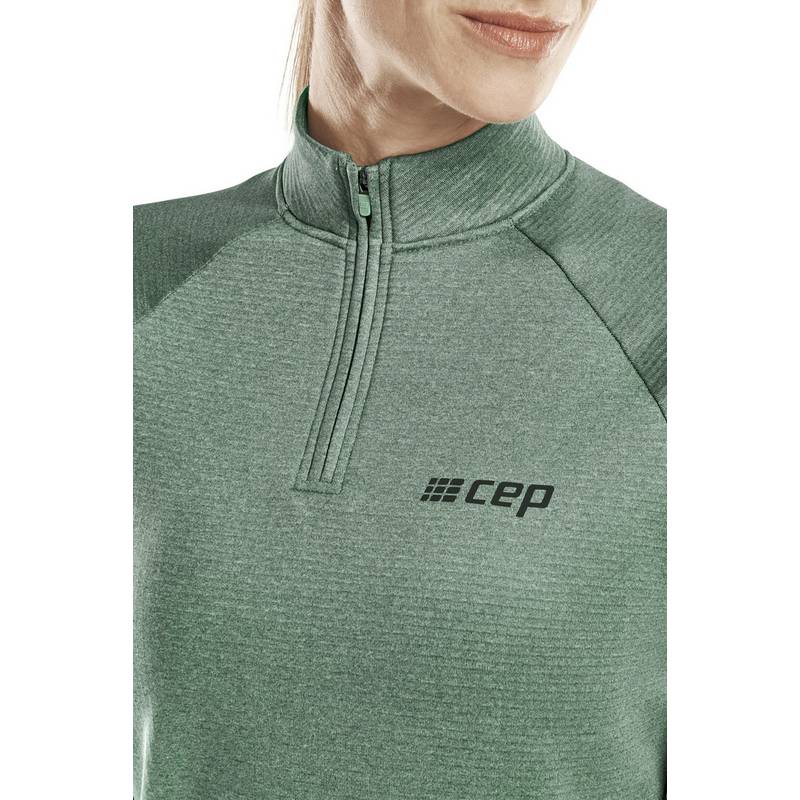 CEP Cold Weather Zip Shirt Longsleeve Laufshirt Damen