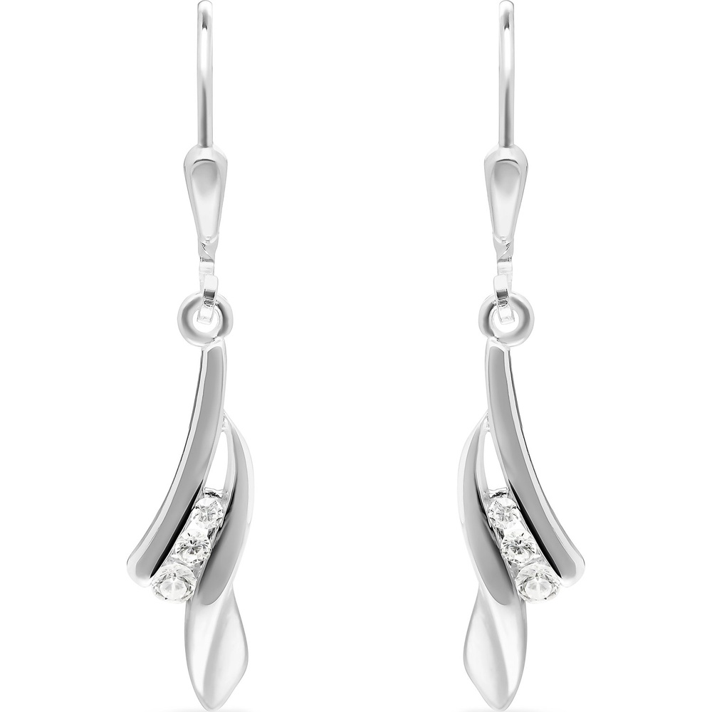 FAVS Boucles d'oreilles 925 Argent Boucles d'oreilles