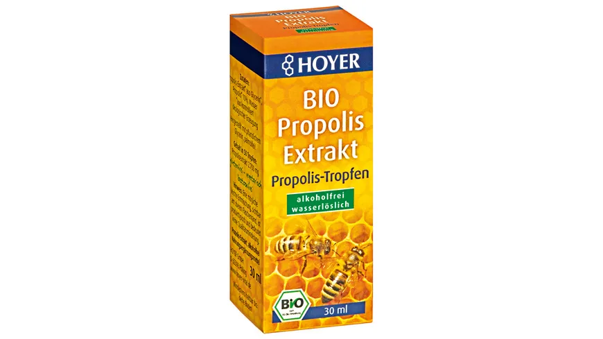 HOYER Bio Propolis Extrakt, alkoholfrei 30 ml
