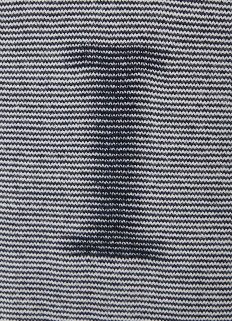 Emporio Armani Fine-knit virgin wool pullover with logo print