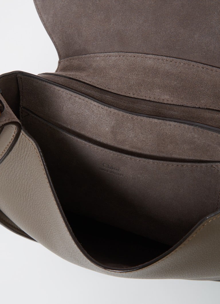 Sac bandoulière Chloé Small Ride en cuir de veau avec bandoulière ajustable