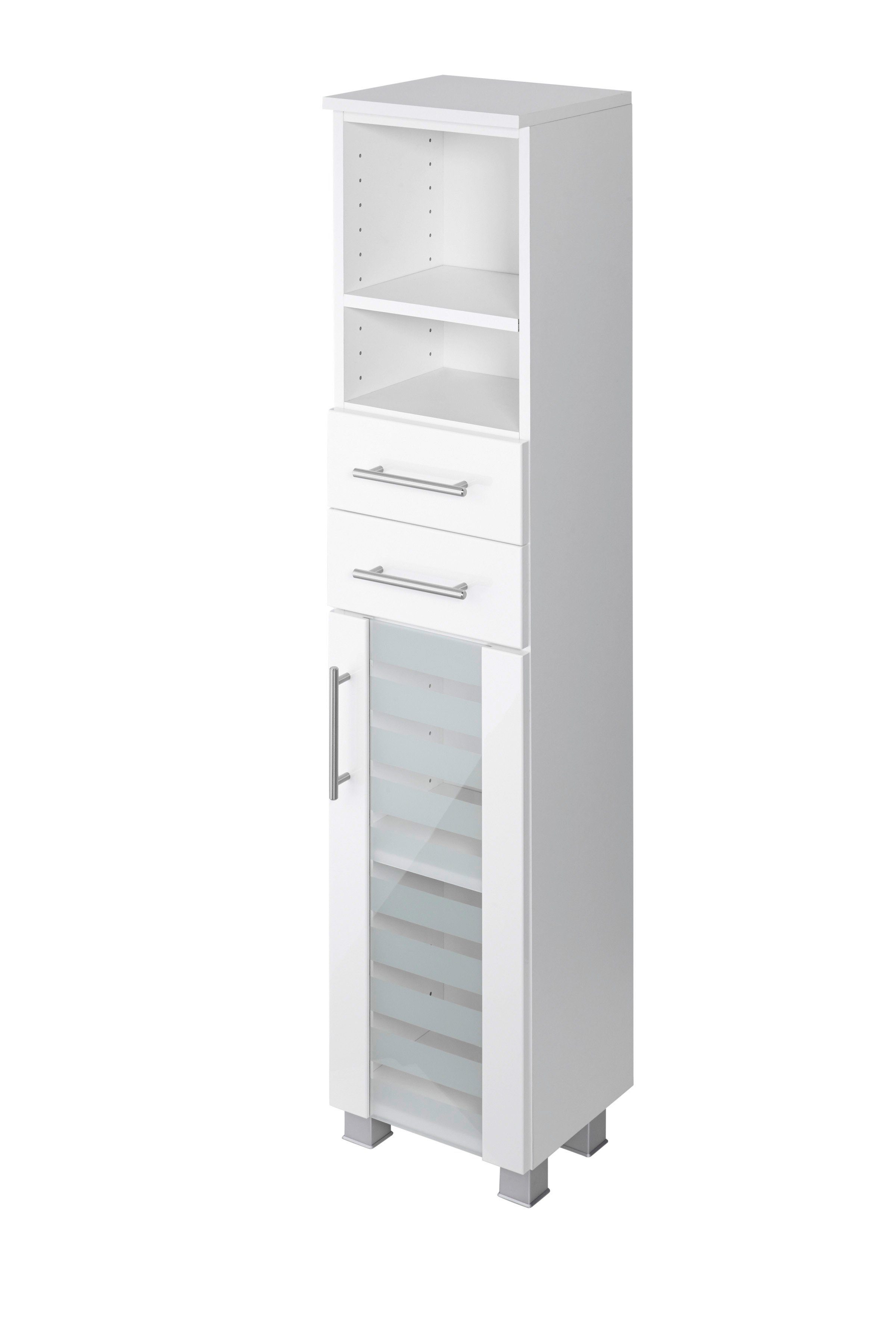 HELD MÖBEL Midischrank Jaca Breite 30 cm, mit MDF Hochglanz-Fronten
