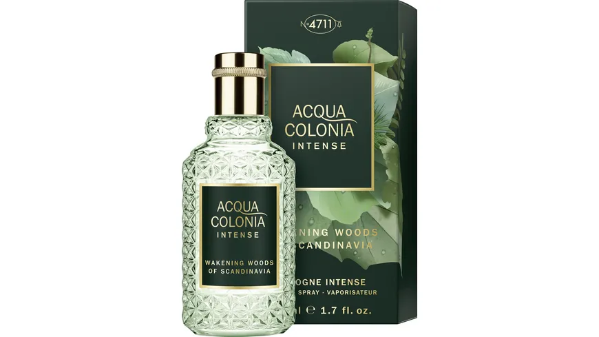 4711 ACQUA COLONIA Intense Wakening Woods of Scandinavia Eau de Cologne 50 ml