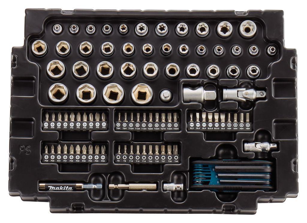 Makita Accessories E-08713 Hand Tool Set 120-piece in Mbox