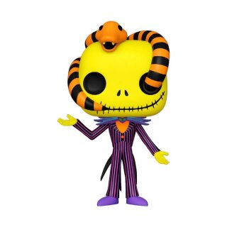Nightmare before Christmas POP! Disney Vinyl Figur - Jack (snake) (BLKLT) Special Edition
