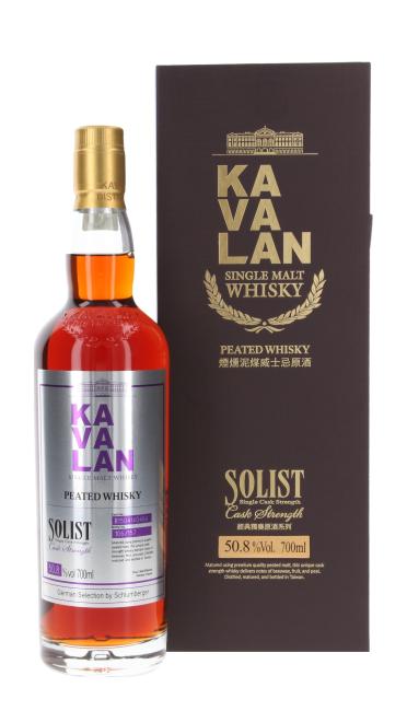 Kavalan Solist Peated 0,7 l·50,8 % vol
