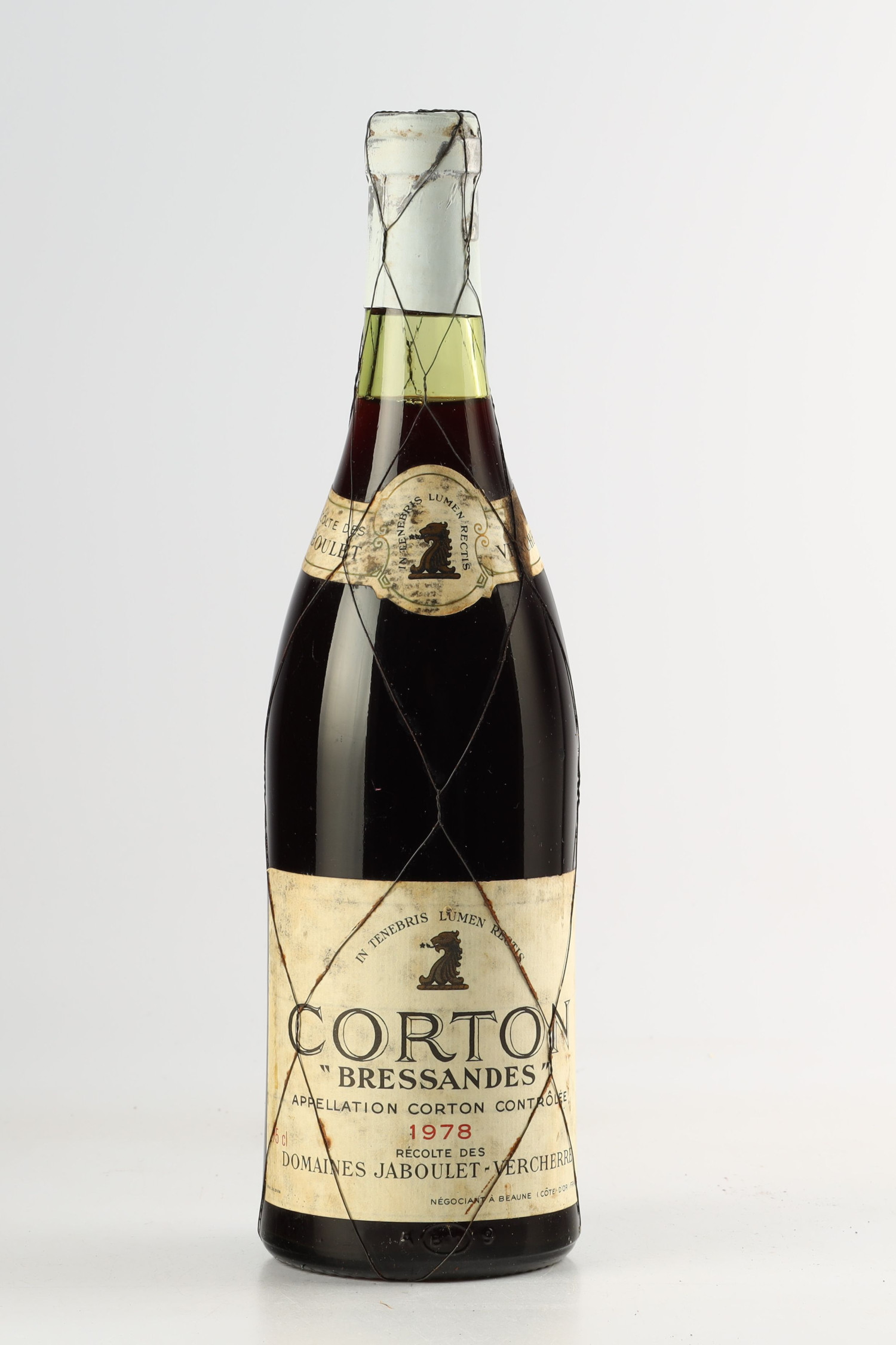 Jaboulet Vercherre 1978, Corton Bressandes