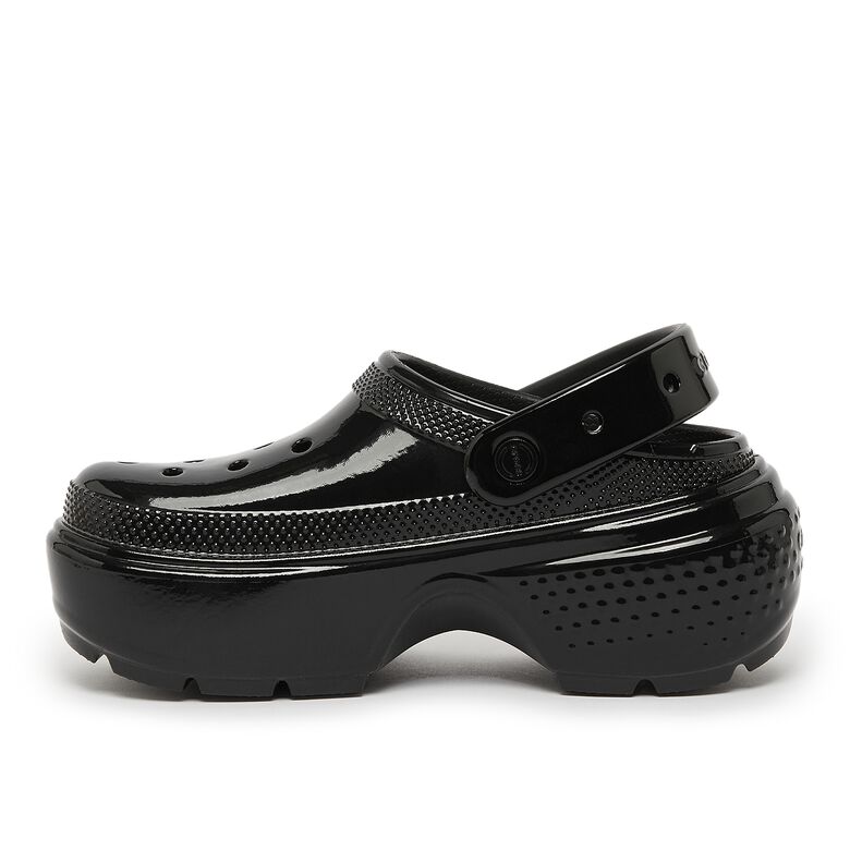 Crocs Stomp High Shine Clog black
