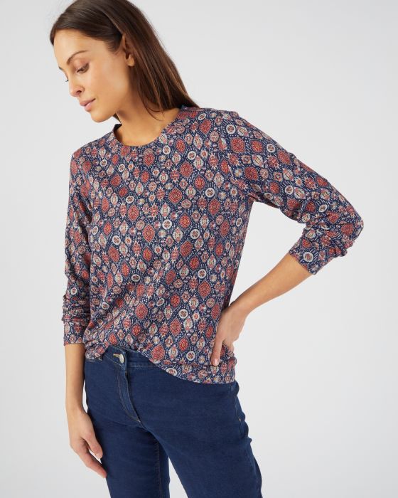 Tee-shirt maille chaude, manches longues