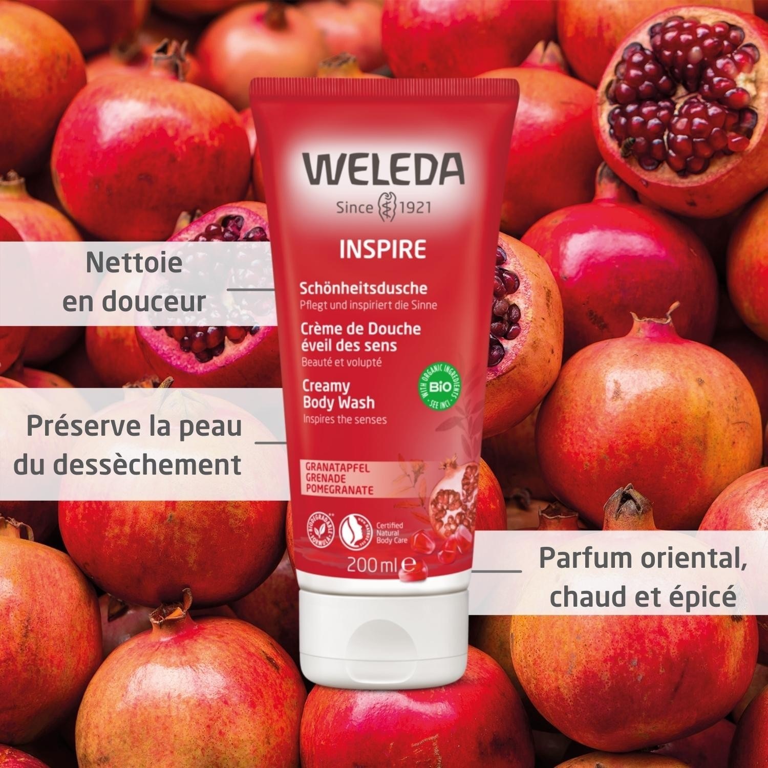 Weleda Revitalizirajuća krema za tuširanje s narom - 200ml