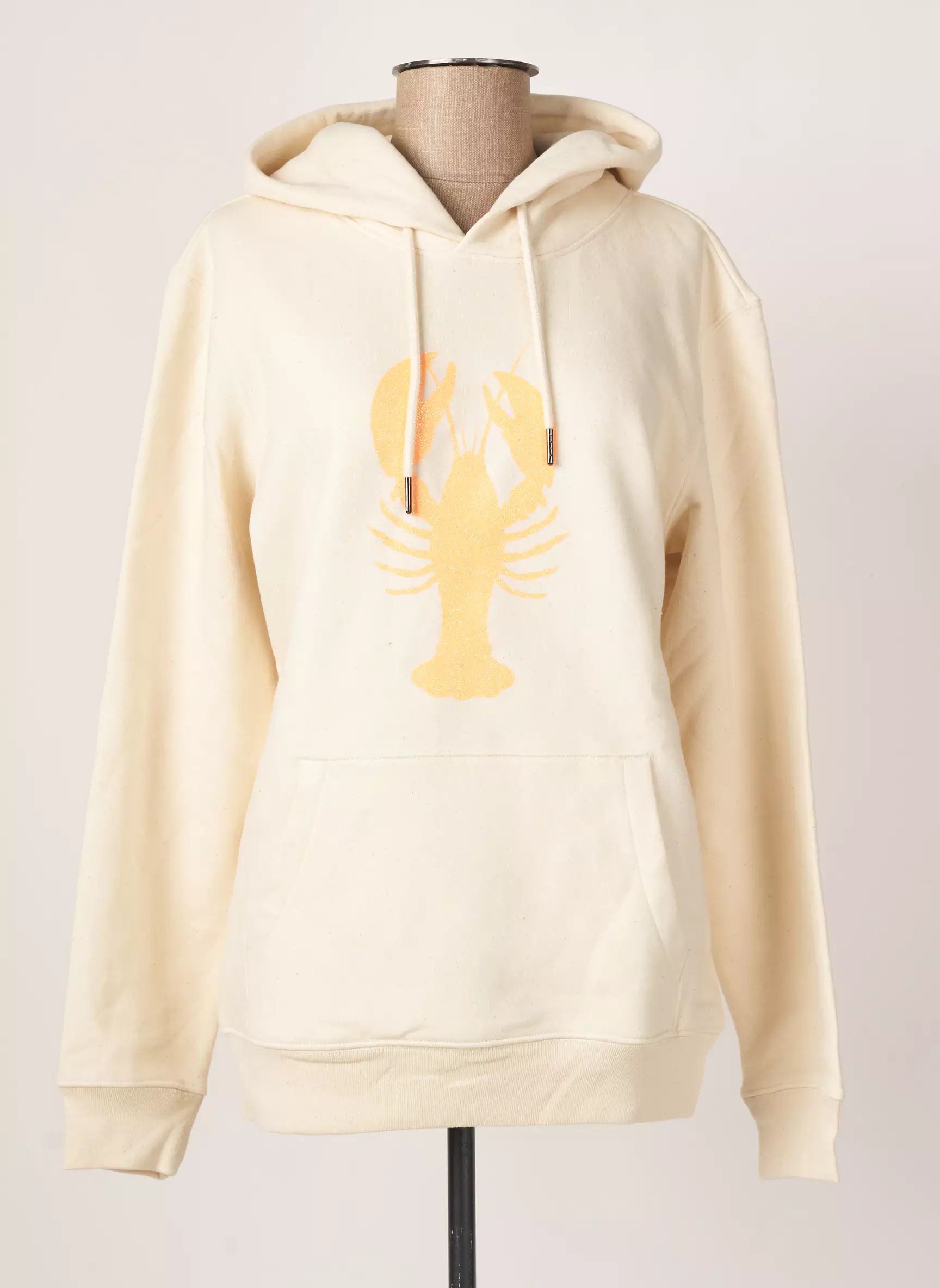 Anouk Et Ninon Sweat Capuche Femme couleur beige
