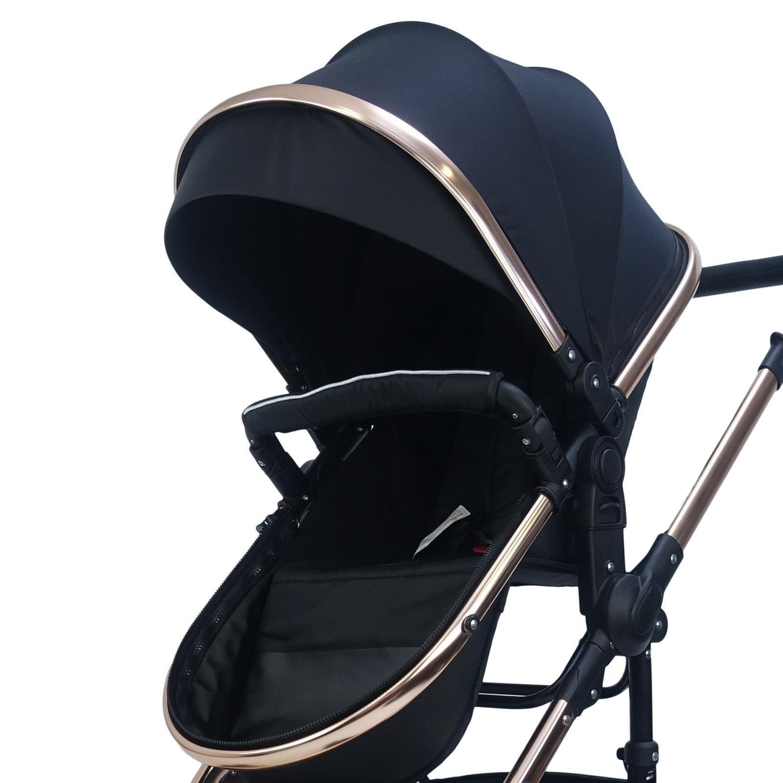 Pixini Kombi-Kinderwagen Pixini Kalani Kinderwagen 3in1 Set