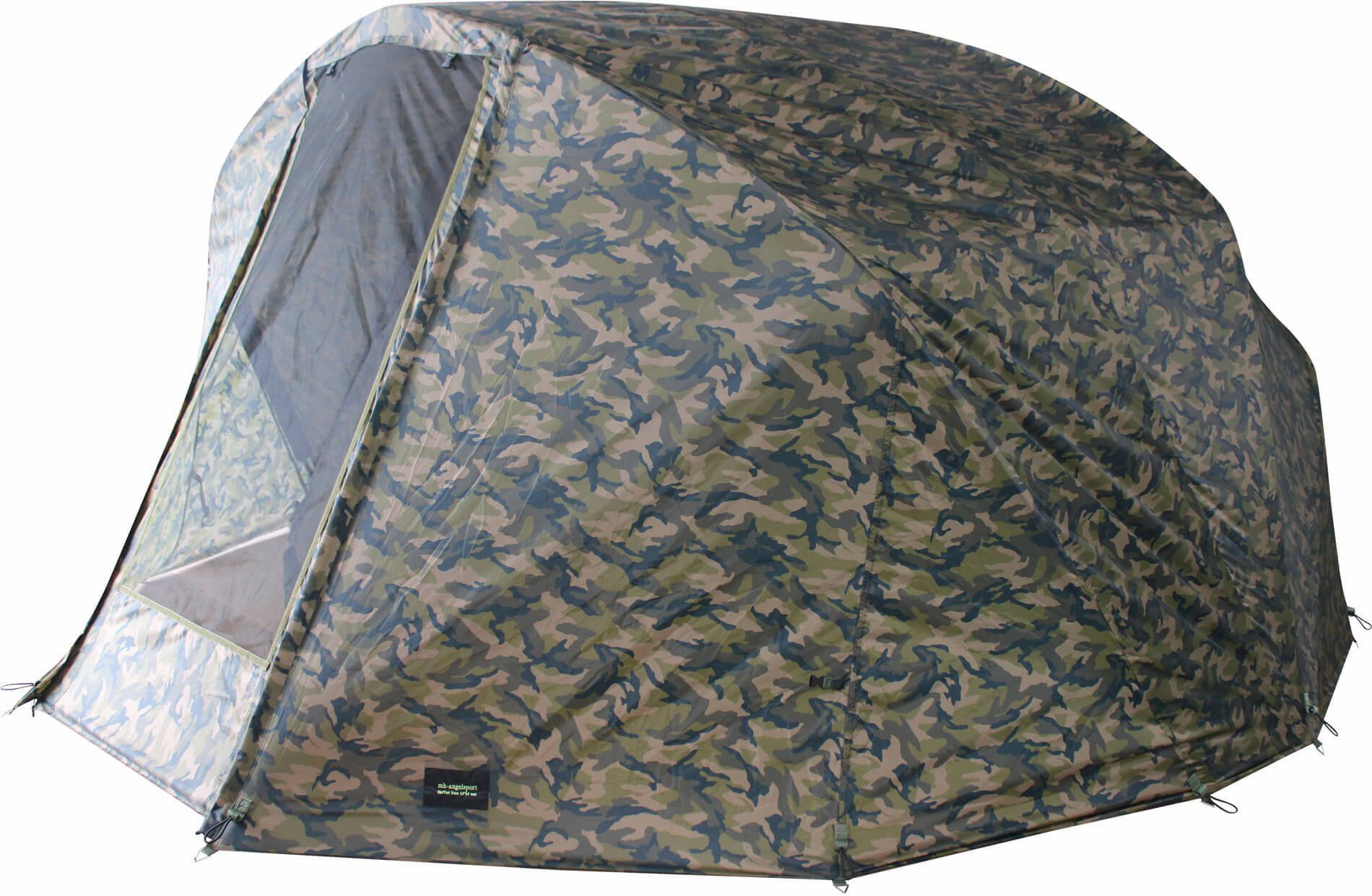 MK Angelsport Angelzelt MK Fort Knox 2.0 Camo Dome 3,5 Mann Angelzelt + Winterskin
