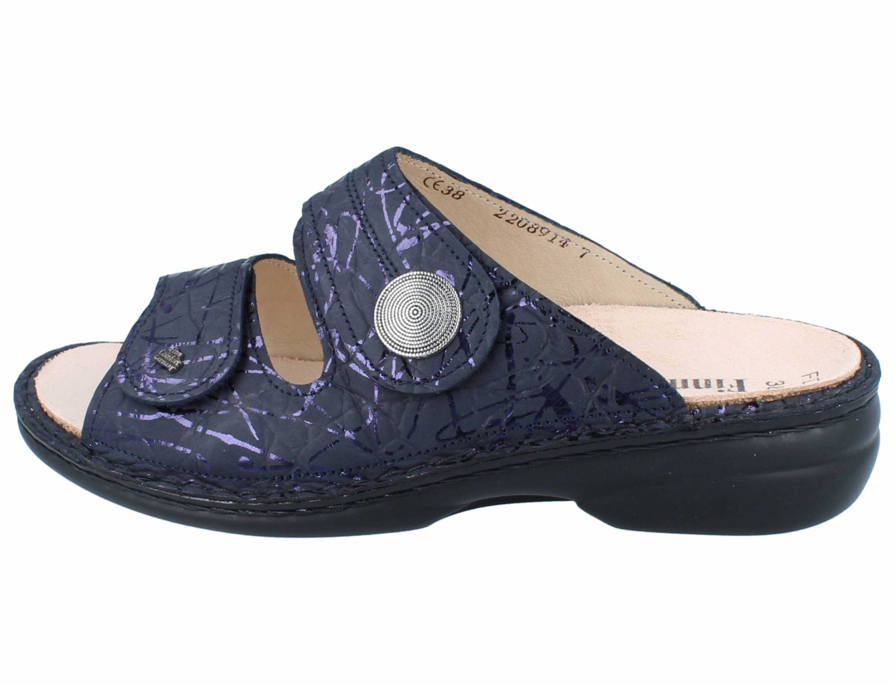 FINN COMFORT Pantoletten blau
