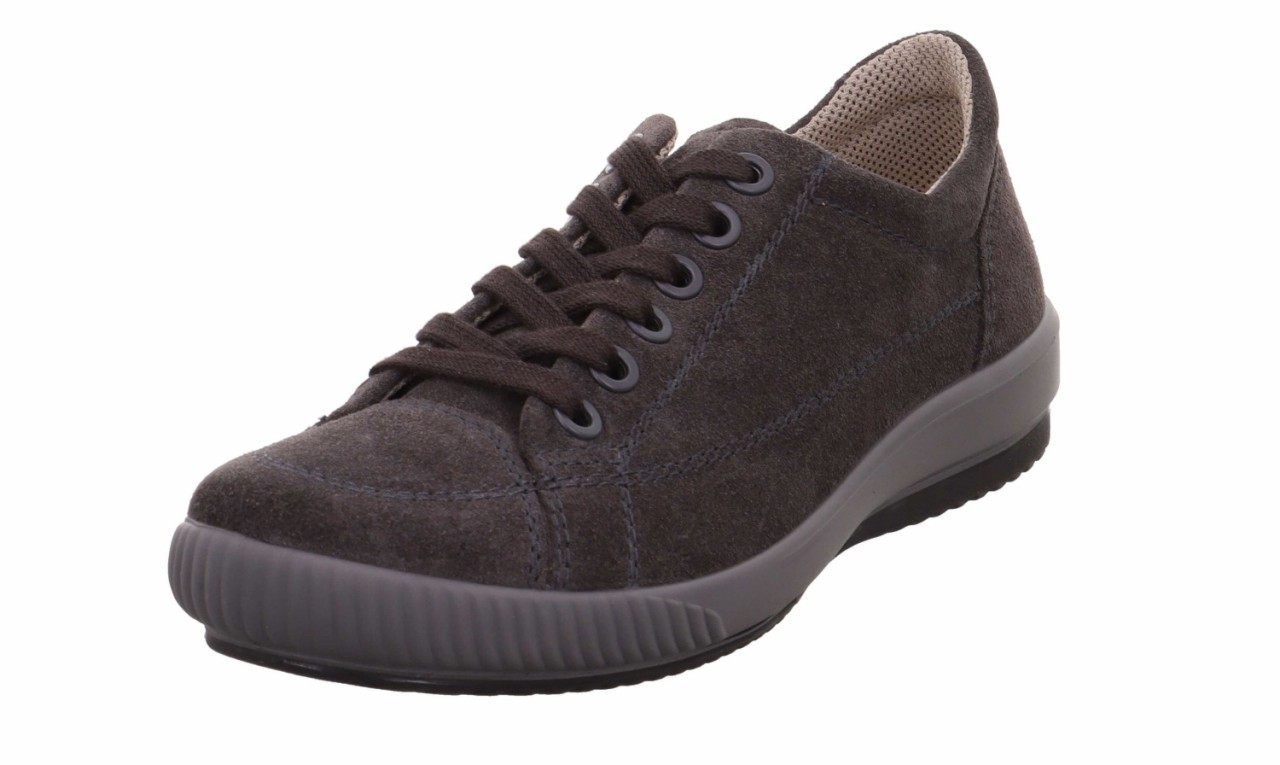 SUPERFIT Komfort Schnürer grau Halbschuh Leder - TANARO 5.0