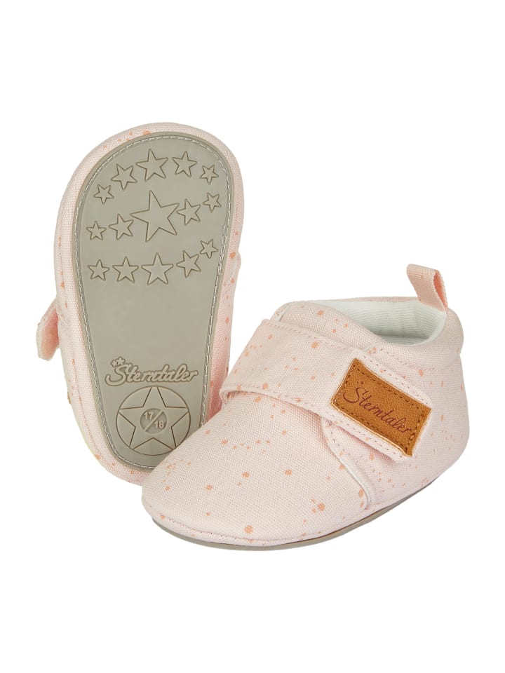 Sterntaler Krabelschuhe Punkte in zartrosa günstig kaufen