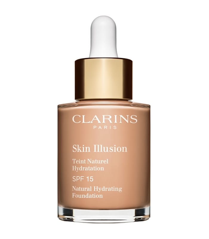 Clarins-SKIN ILLUSION -Fond de Teint Naturel Hydratation SPF 15 Flacon 30ml