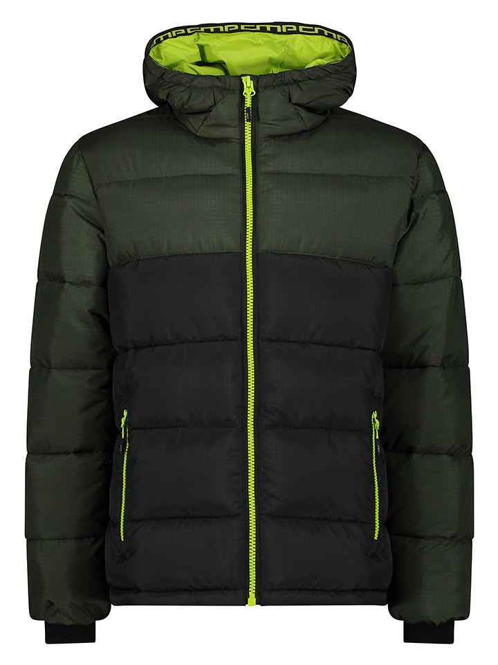 CMP Steppjacke in Schwarz/ Grün günstig kaufen