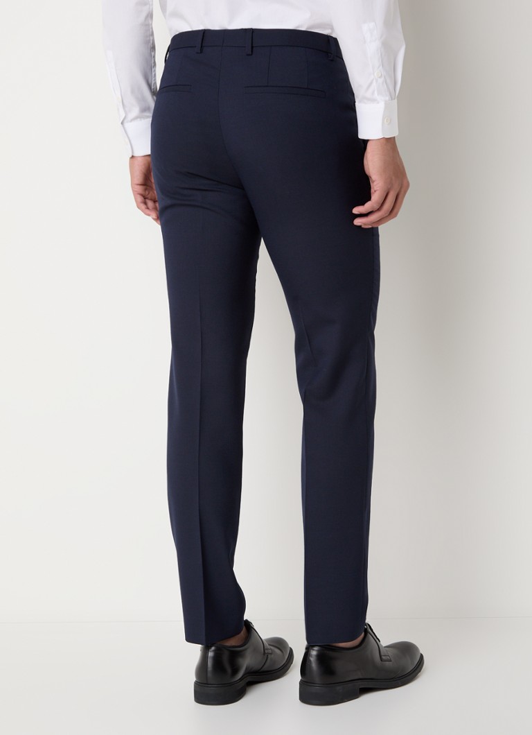 Trojdílný oblek HUGO BOSS Arti/Hesten slim fit ze směsi nové vlny