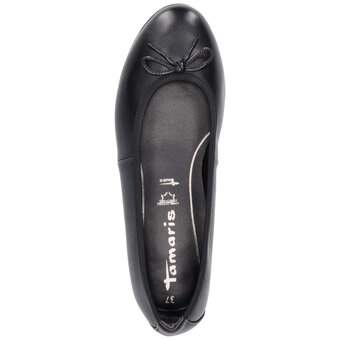 Tamaris Ballerina in schwarz