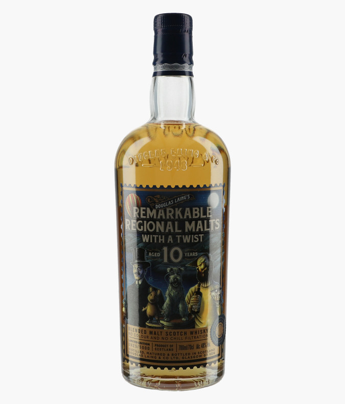 REMARKABLE Blended Malt Scotch Whisky, 10 ans N.V.