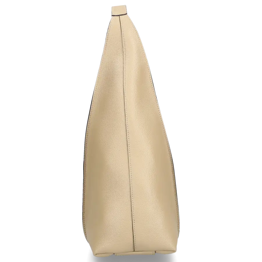 Tod's - Handtasche T TIMELESS HOBO Kalbsleder - beige