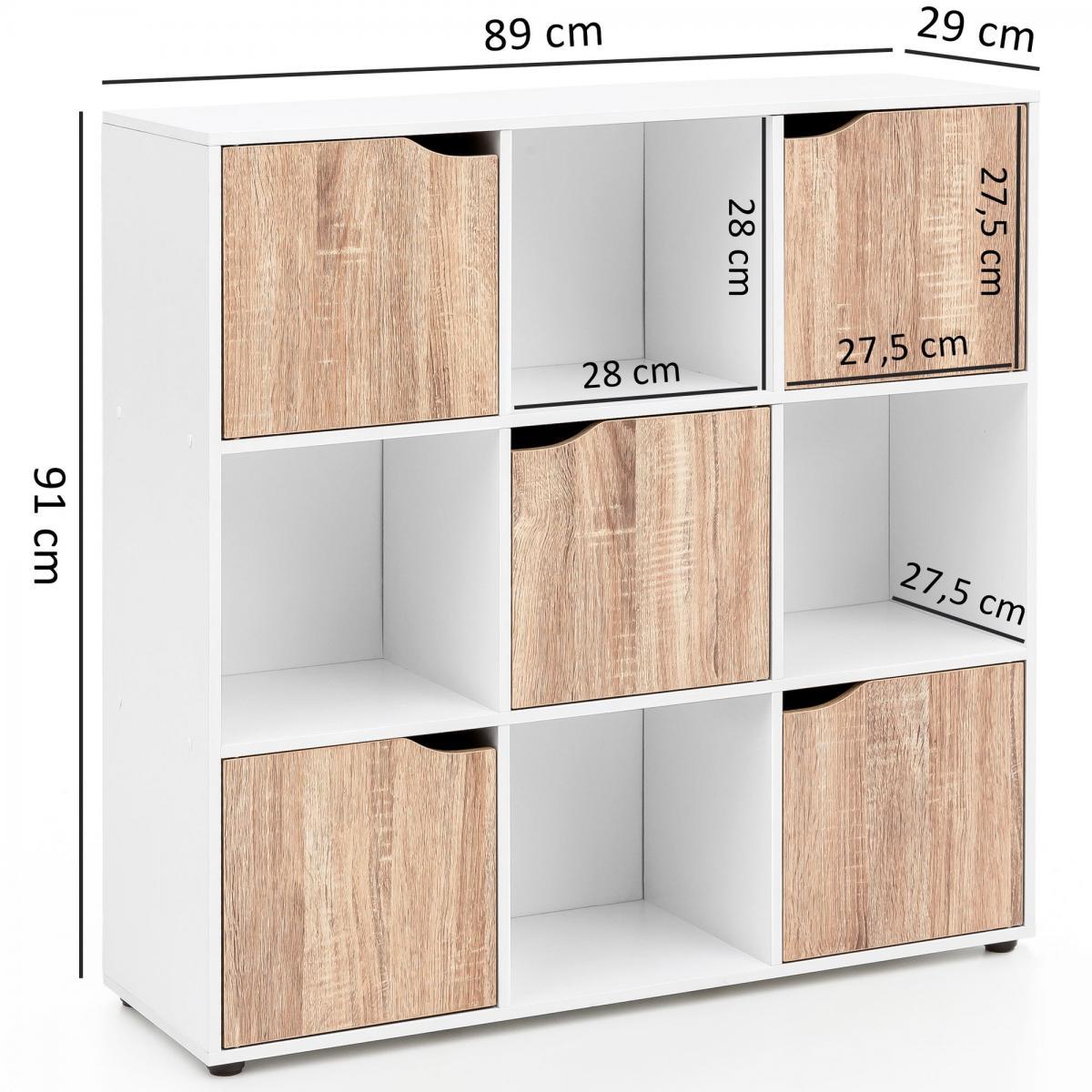 Wohnling Sideboard SAMO 89 x 91 x 29 cm