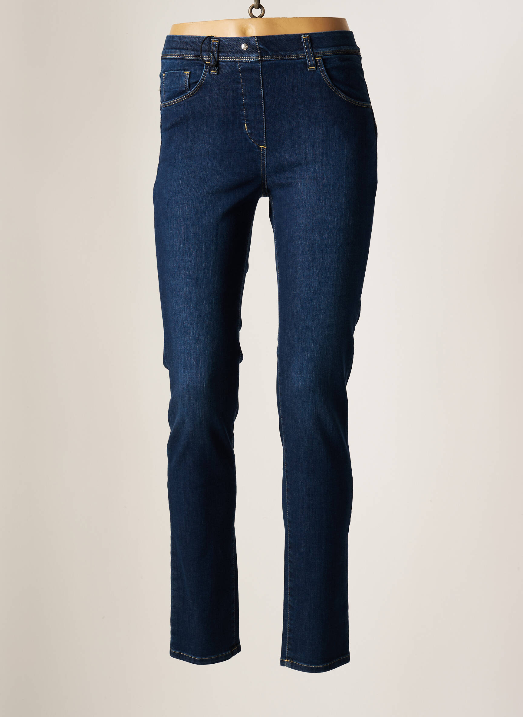 East Drive Jeans Coupe Slim Femme couleur bleu