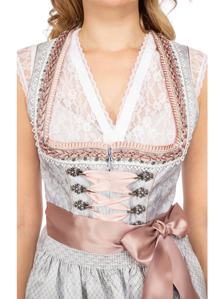 KRÜGER Dirndl 415165 in grau günstig kaufen