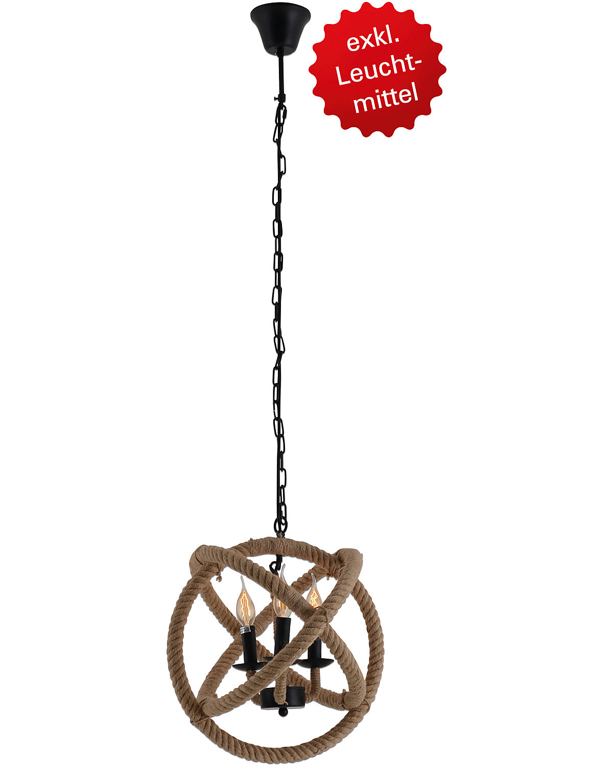 Pendelleuchte  Ø43cm, L150cm