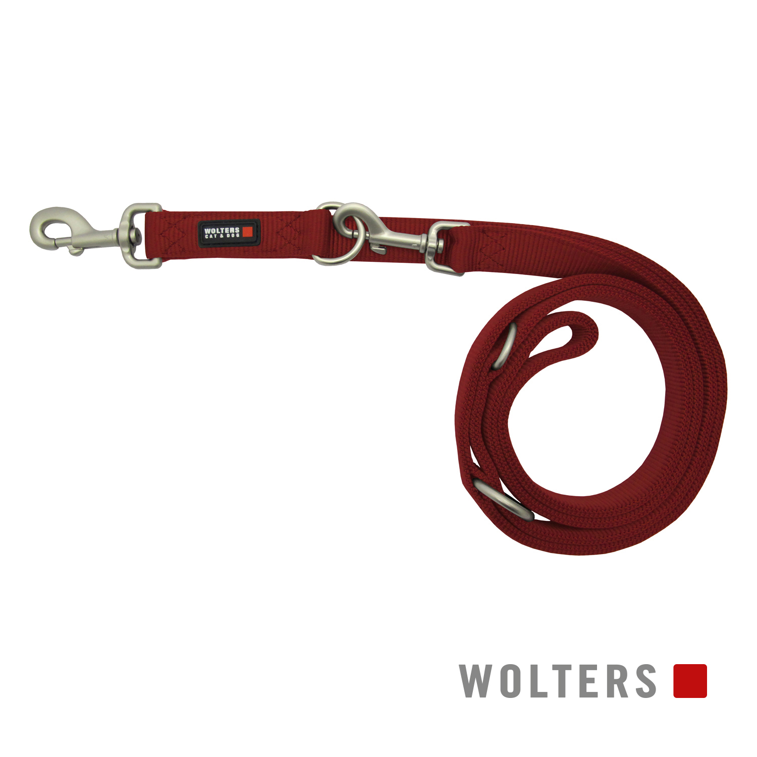 Wolters Hundeleinen Wolters Führleine Professional rot 2 m, 1 cm