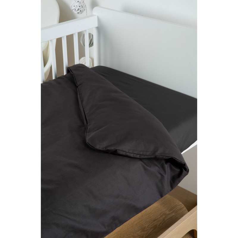 Housse de couette bébé unie en Coton Bio