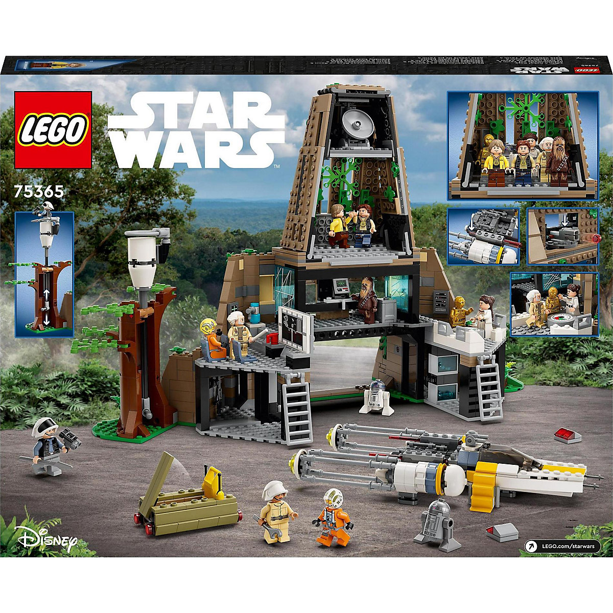 LEGO® Star Wars 75365 Rebellenbasis auf Yavin 4