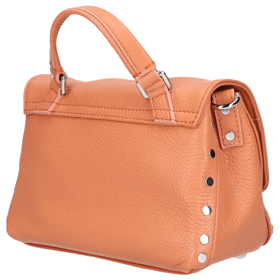 Zanellato - Handtasche POSTINA DAILY GIORNO BABY Kalbsleder - orange