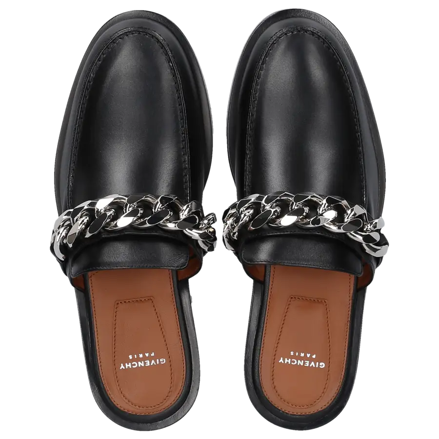 Givenchy - Slipper Kalbsleder - schwarz