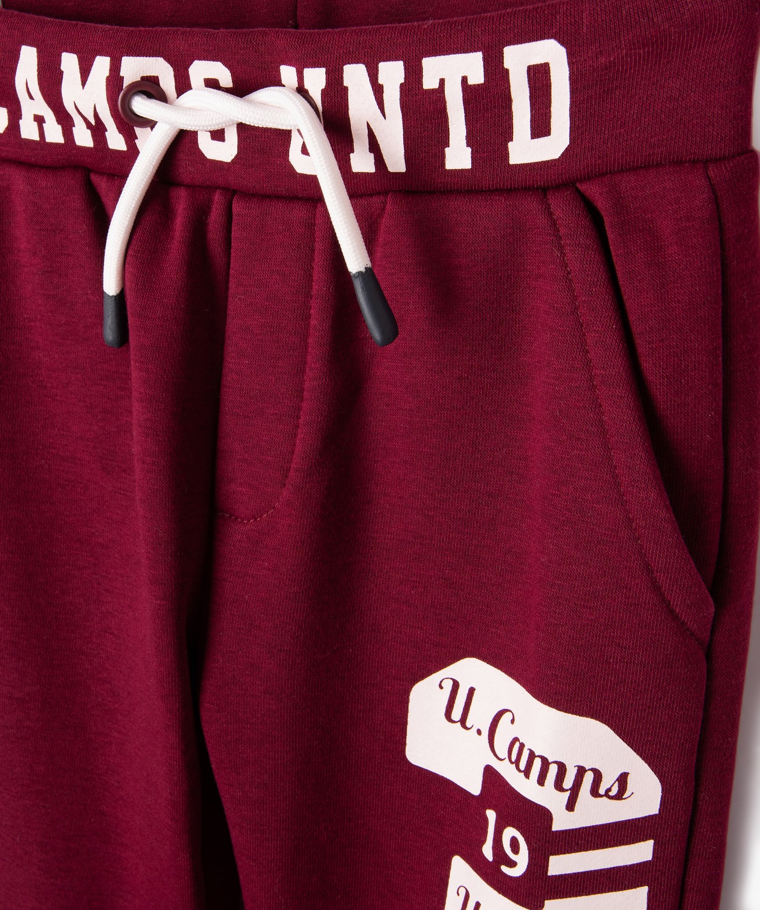 Pantalon de jogging imprimé Garçon - Camps United rouge fonce | GEMO