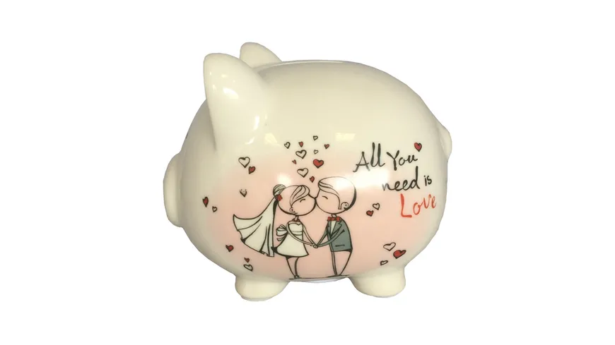 Sparschwein All you need is love