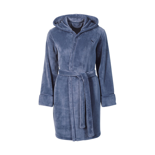Bademantel, blue