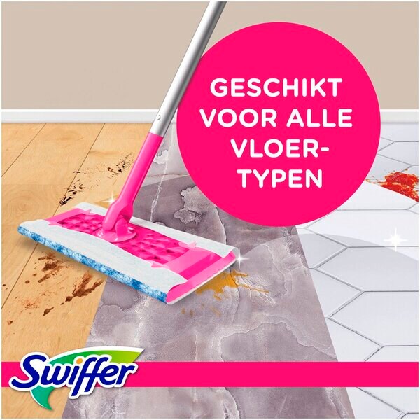 Wkłady do nawilżanych chusteczek podłogowych Swiffer 24 sztuki